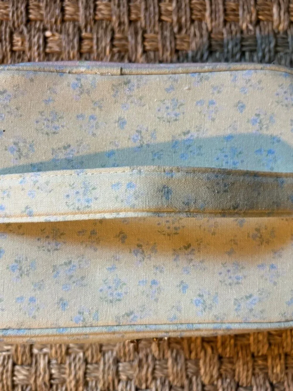 Lucky Brand Travel Makeup & Toiletries Train Case Organizer in Floral Print